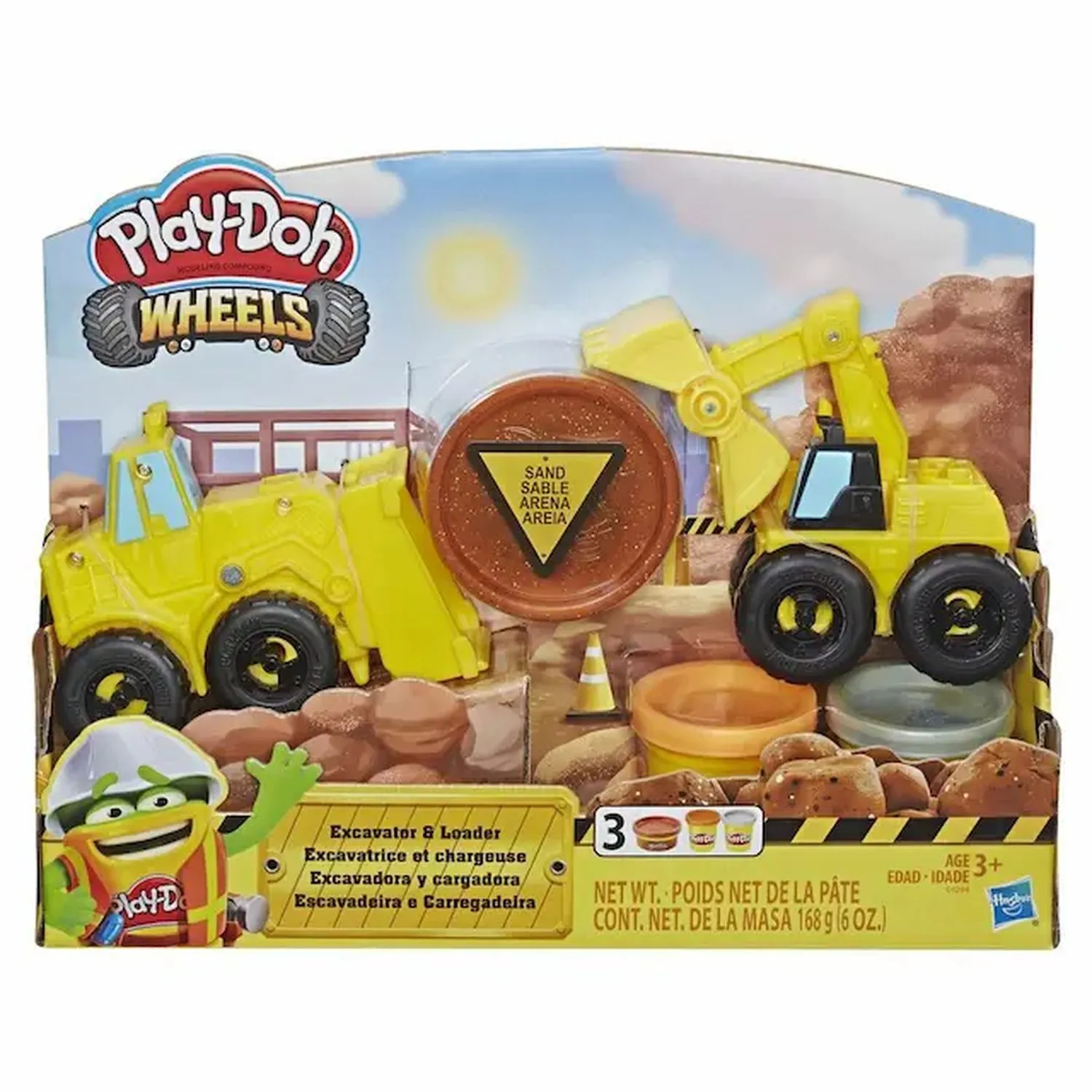 PLAY-DOH. ПЛЭЙ-ДО Набор игровой Wheels Экскаватор купить в Краснодаре:  лучшая цена в детском интернет-магазине DaniLand