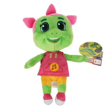 Игрушка мягкая ЧЕРЕПАШКИ черепашки. рейни. 20см. муз. чип, в пак. МУЛЬТИ-ПУЛЬТИ