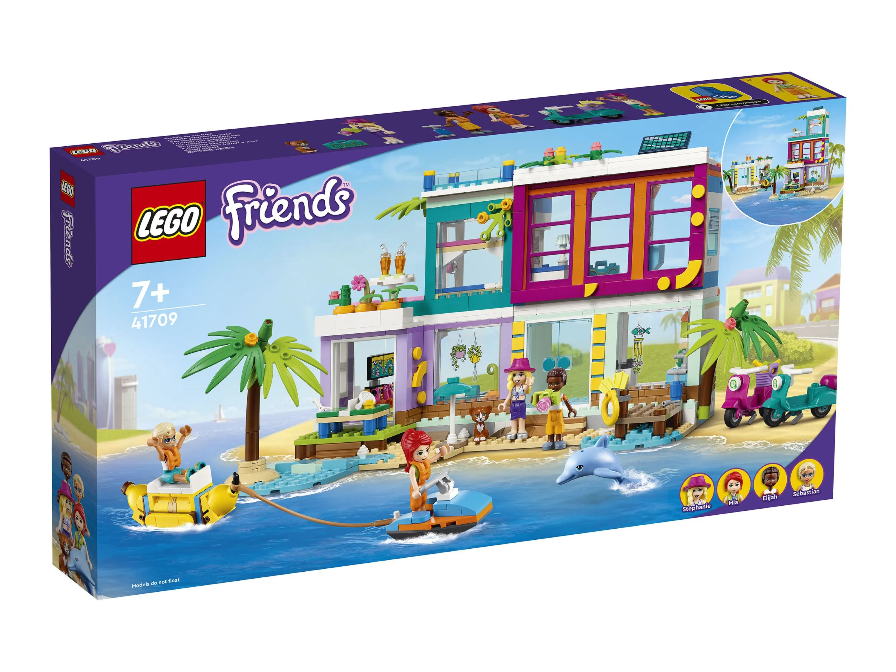 Конструктор LEGO FRIENDS Пляжный дом для отдыха купить в Краснодаре: лучшая  цена в детском интернет-магазине DaniLand