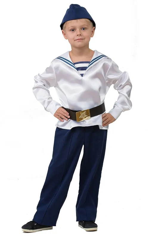 Костюмы моряка и морячки для детей
