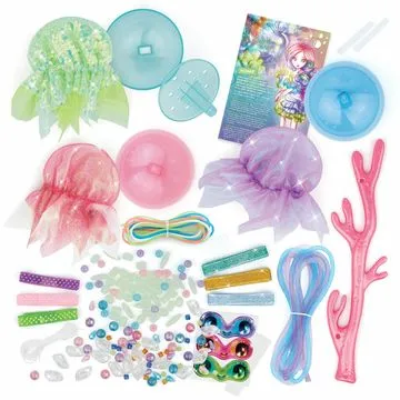 Серия Coralia: Подарочный набор для творчества "Сверкающие медузы"