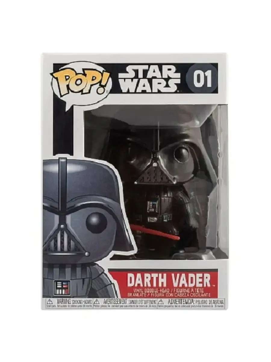 Игрушки Funko: Star Wars. Фигурка POP: Дарт Вейдер (Darth Vader) из фильма  